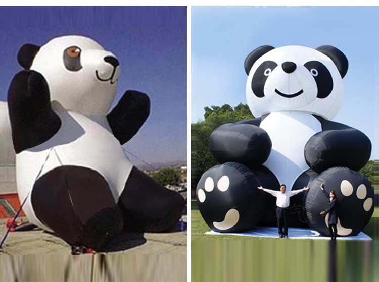 奇台充气熊猫展示